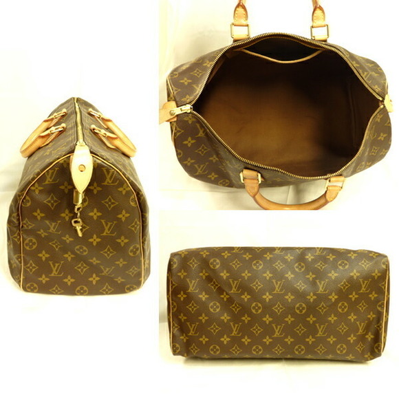 Louis Vuitton Monogram Speedy 40 Boston Bag - Picture 2 of 3